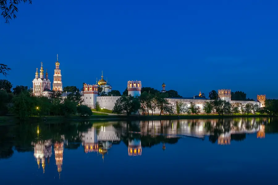 Le couvent de Novodievitchi, à Moscou